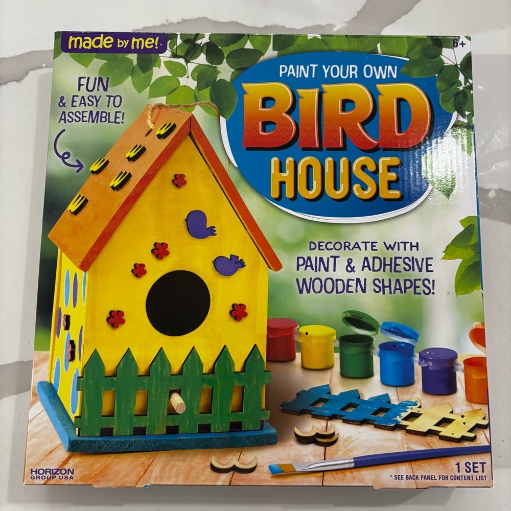 Paint Your Own Birdhouse Kit - Picture 1 of 2
